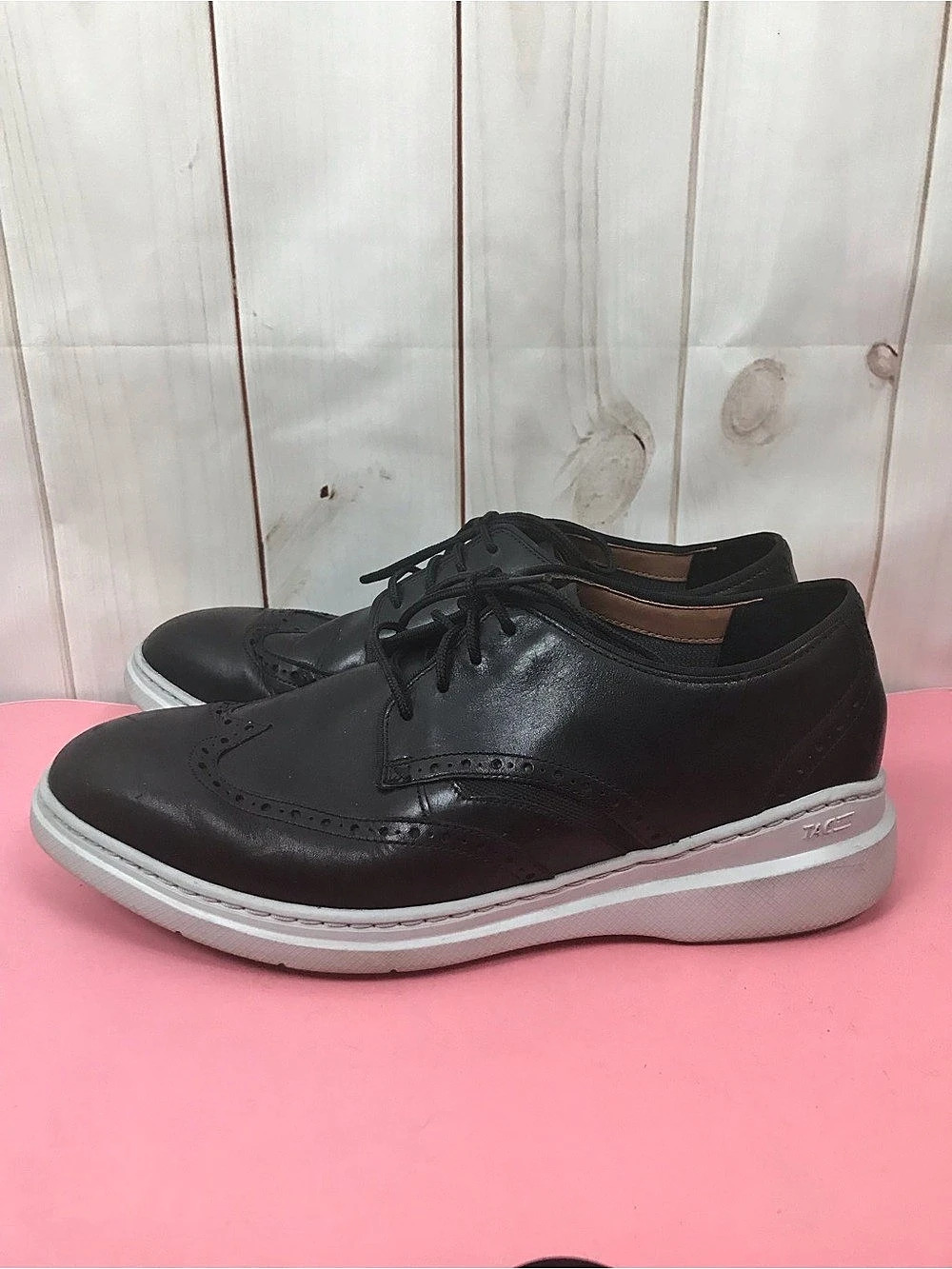 Clarks Collection Men's Black & White Shoes US 10 - Picture 3 of 10